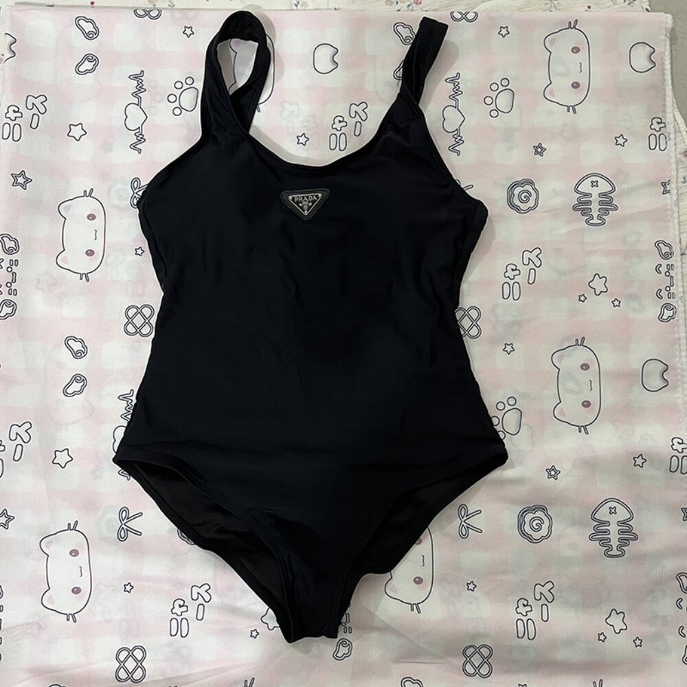 Prada Black Nylon Swimsuit